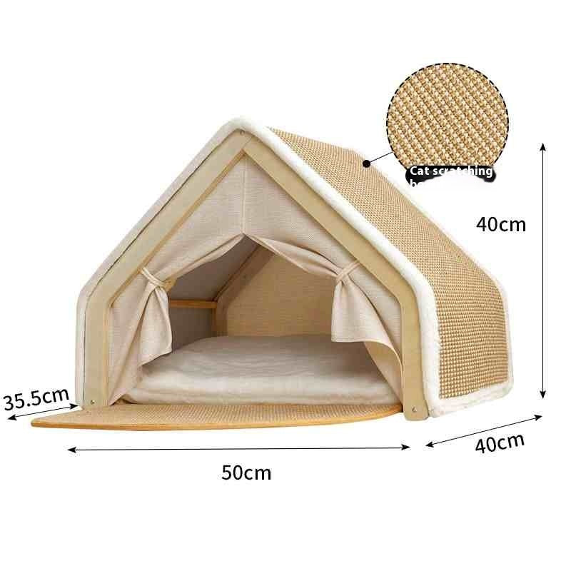Large A-frame size with dimensions 50x40x35.5cm