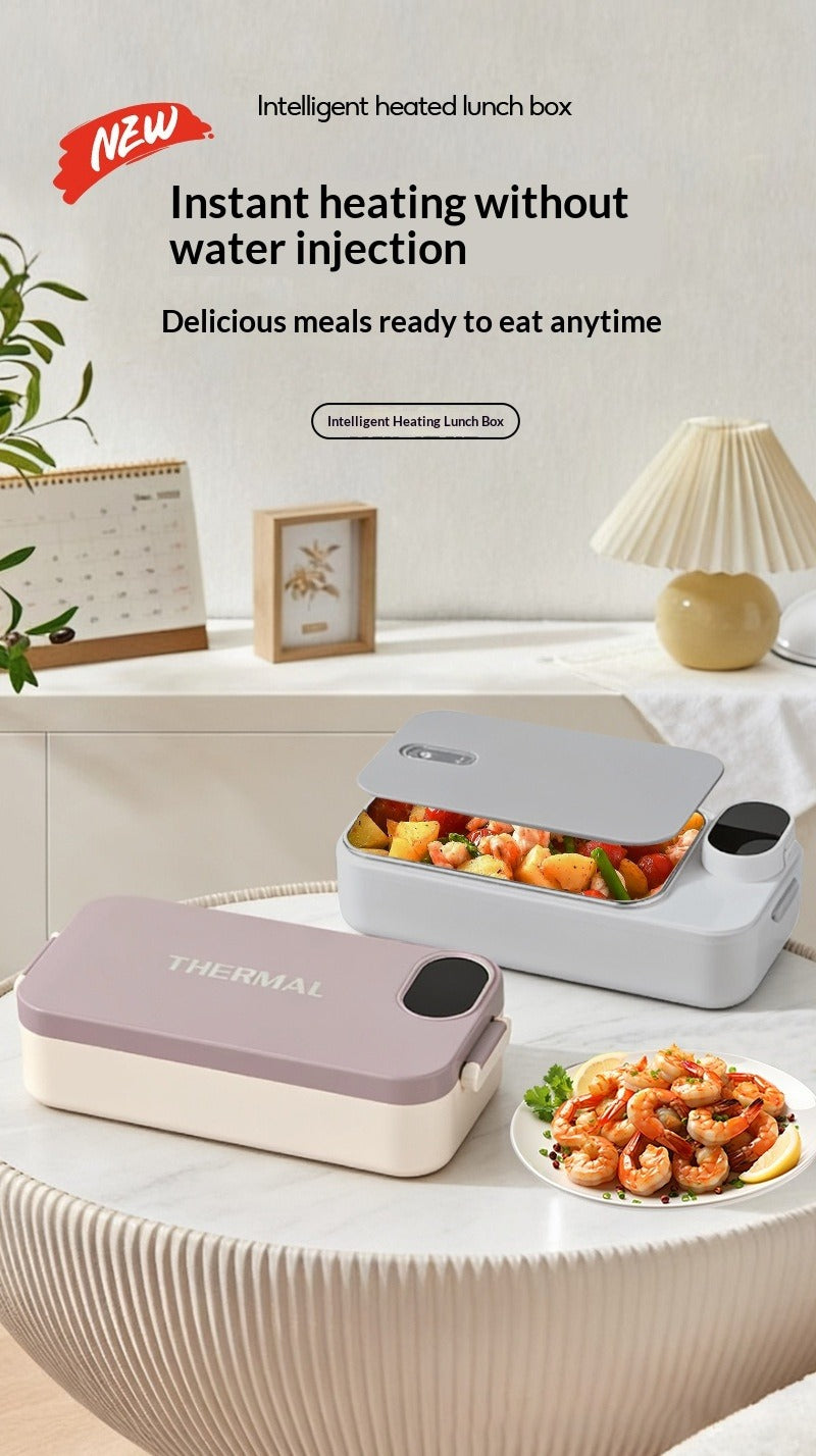 Self-Heating Electric Lunch Box β USB Portable Food Warmer