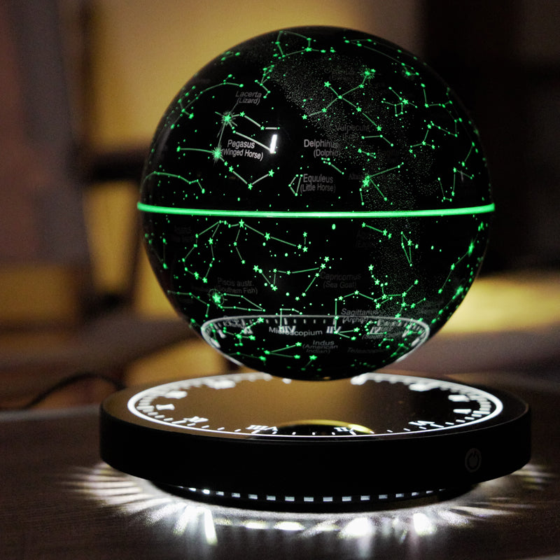 Rotating Levitating Constellation Moon Lamp (One Piece)