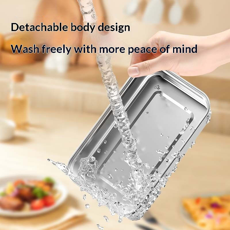 Self-Heating Electric Lunch Box β USB Portable Food Warmer