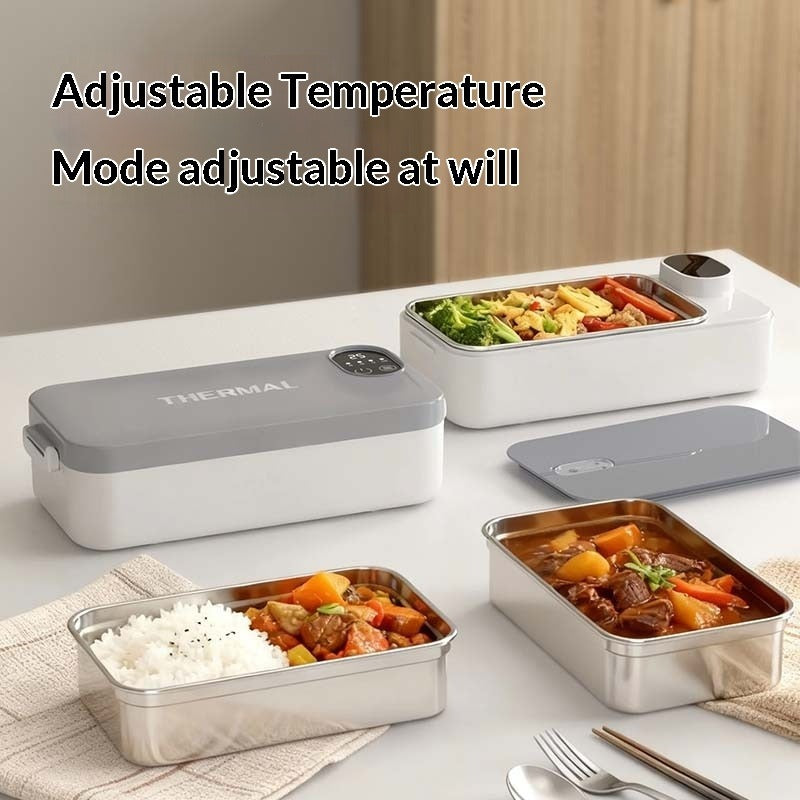 Self-Heating Electric Lunch Box β USB Portable Food Warmer