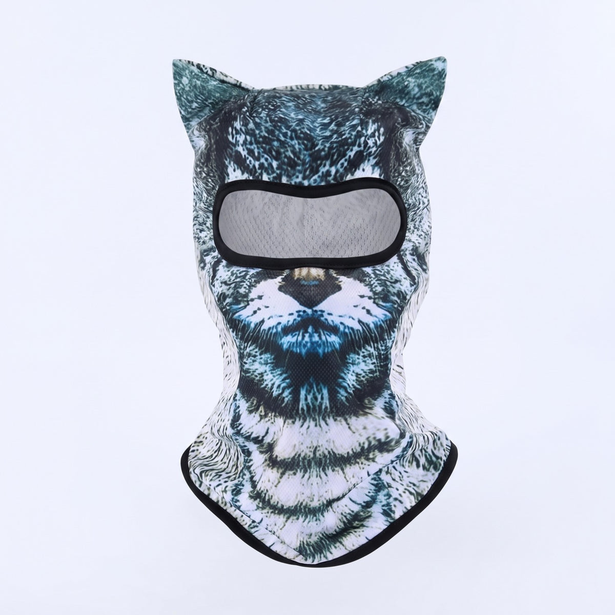 Gray tabby cat 3D print balaclava
