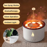 Volcano Flame Aroma Diffuser - Misting Humidifier & Mood Night Light 2