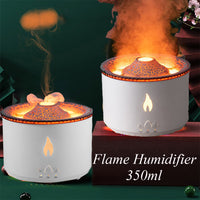 Volcano Flame Aroma Diffuser - Misting Humidifier & Mood Night Light 8