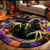 3D Illusion Halloween Rug — Vortex Floor Mat 12