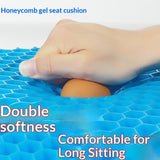 Cooling Gel Seat Cushion - Breathable Pressure-Relief Comfort Pad 4