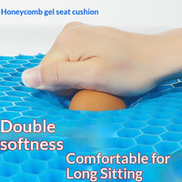 Honeycomb Gel Seat Cushion - Breathable Pressure-Relief Comfort Pad 4