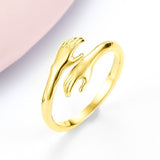 Hug Ring — The Embrace That Never Lets Go (Adjustable) 3
