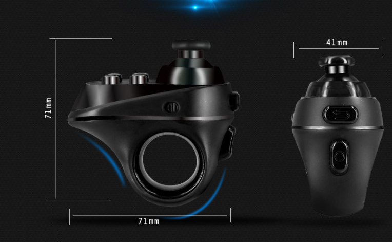R1 controller dimensions: 71 mm wide, 71 mm tall, 41 mm deep