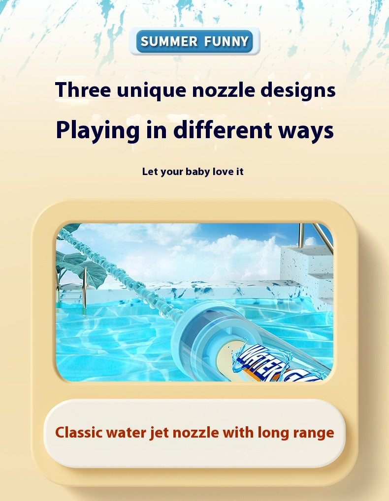Three unique nozzle designs