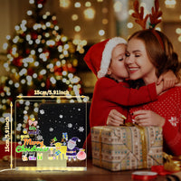 LED Acrylic Drawing Board DIY Erasable Luminous Writing Boards With Stand USB Plug Message Board With NightLight 5