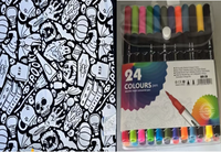 DIY Coloring Blanket With Markers 36