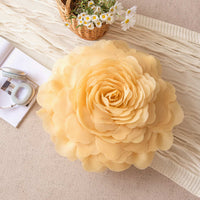 Princess Style 3D Sheer Floral Pillowcase for Bedroom 17