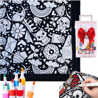 DIY Coloring Blanket With Markers 24