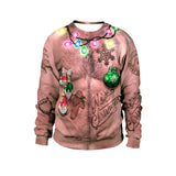 Ugly Christmas Sweater — Funny 3D Print Holiday Pullover (Unisex) 5