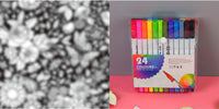 DIY Coloring Blanket With Markers 8