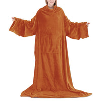 Cozy Wearable Blanket — Oversized Sleeved Throw with Giant Pocket 8