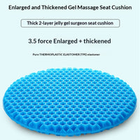 Honeycomb Gel Seat Cushion - Breathable Pressure-Relief Comfort Pad 3