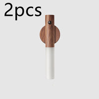 Auto LED USB Magnetic Wireless Night Light Corridors Porch Lights PIR Motion Sensor Wall Light Cabinet Lamp 20