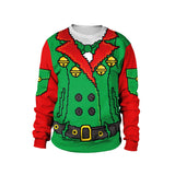 Ugly Christmas Sweater — Funny 3D Print Holiday Pullover (Unisex) 9