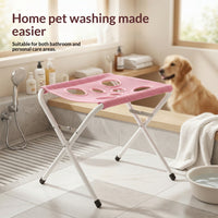 Pet Bath Hammock with Stand — No-Slip Grooming Sling for Dogs & Cats 2