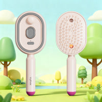 Electric Spray Hair Brush - Misting Massage Comb for Frizz-Free Styling 4