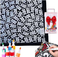 DIY Coloring Blanket With Markers 26