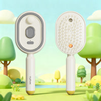 Electric Spray Hair Brush - Misting Massage Comb for Frizz-Free Styling 10