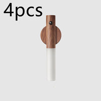 Auto LED USB Magnetic Wireless Night Light Corridors Porch Lights PIR Motion Sensor Wall Light Cabinet Lamp 22