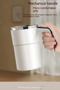 Self-Stirring Coffee Mug — Rechargeable Magnetic Mixing Cup, 380 ml 5