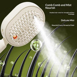 Electric Spray Hair Brush - Misting Massage Comb for Frizz-Free Styling 5