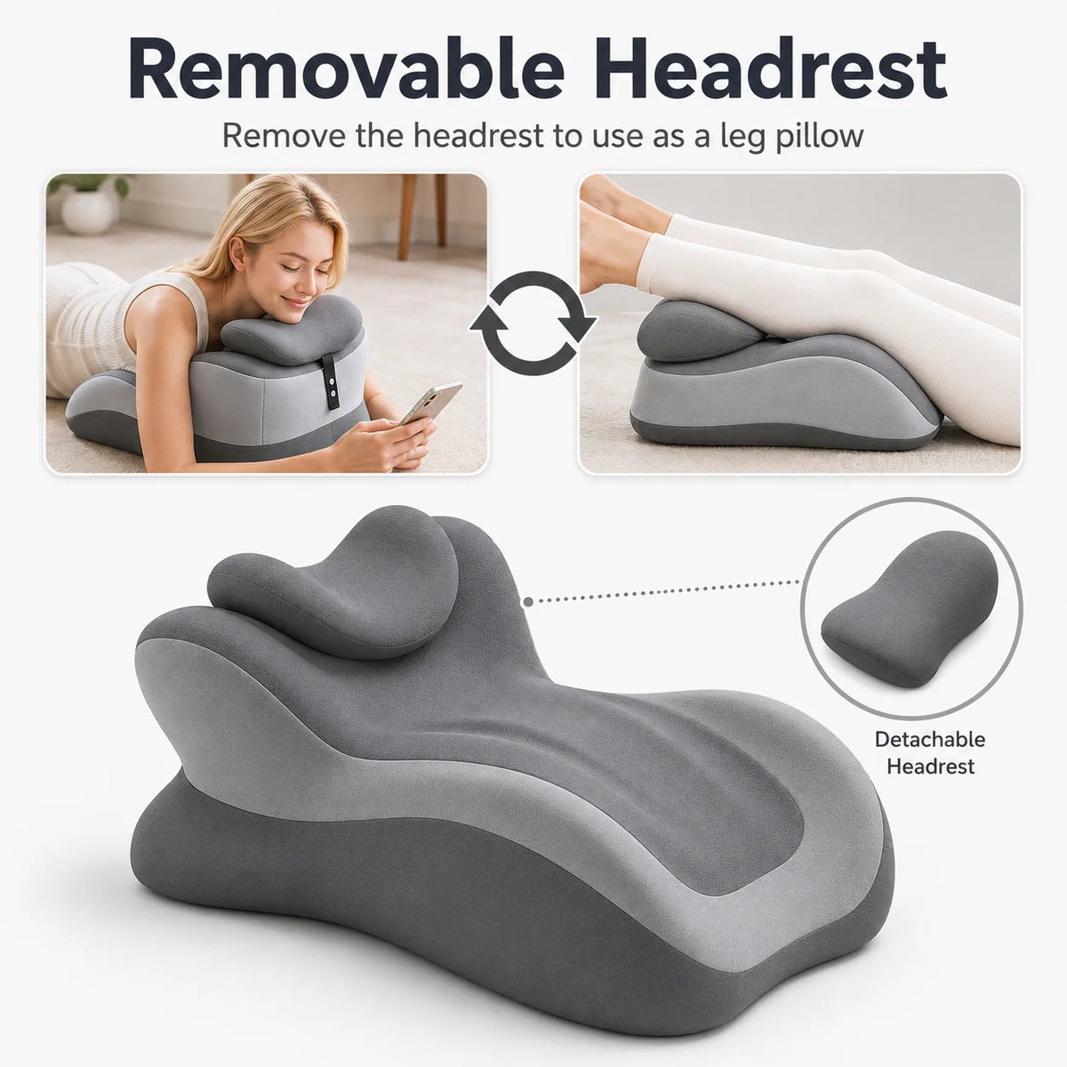 CozyCurve Multi-Position Support Pillow