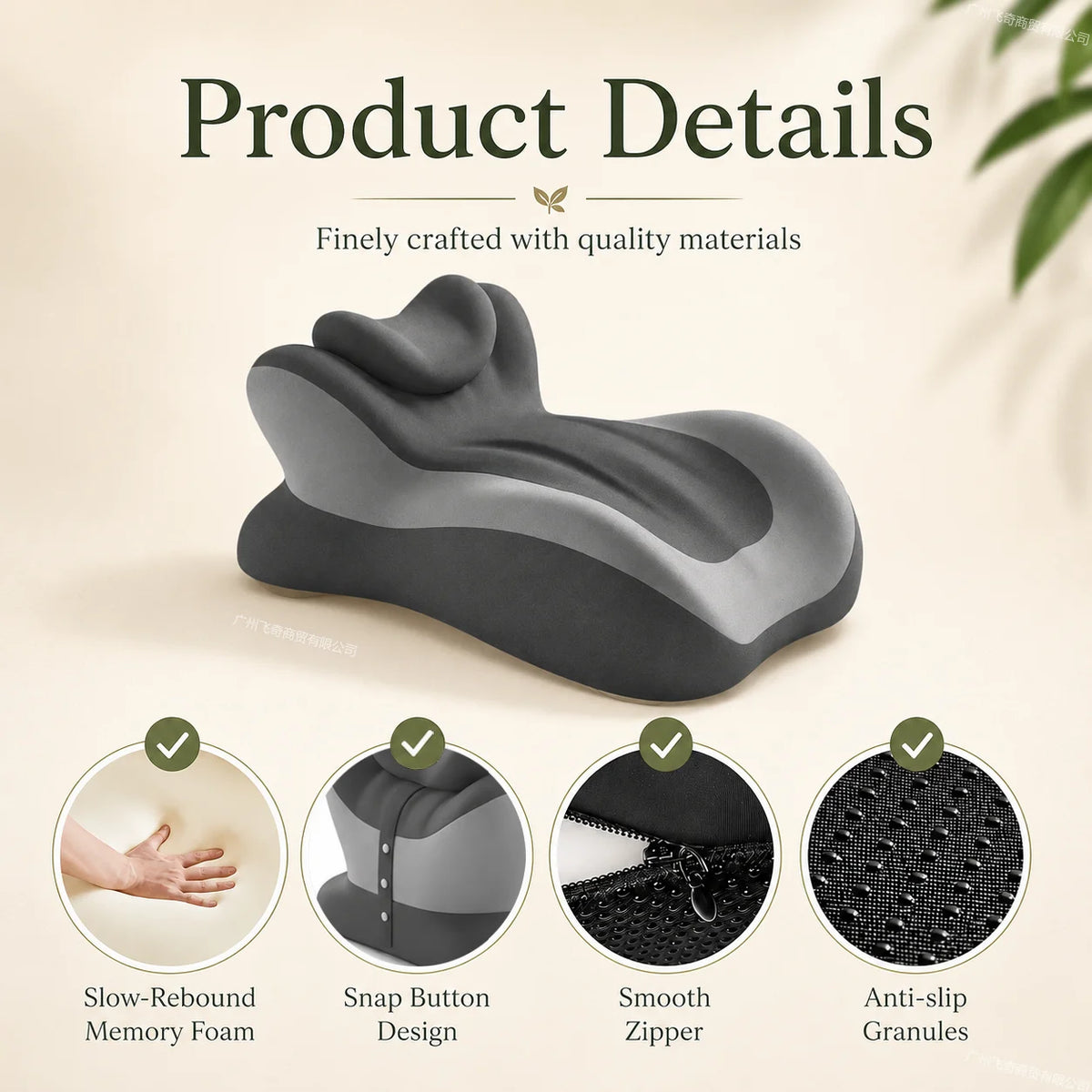 CozyCurve Multi-Position Support Pillow