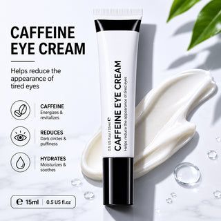 Caffeine Eye Cream — Brightens the Look of Dark Circles & Puffiness (15ml)
