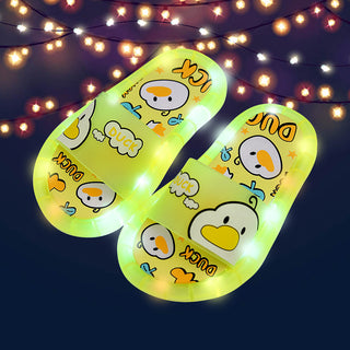 Kids' Light-Up Slippers — Glowing Anti-Slip Shoes for Beach & Indoor