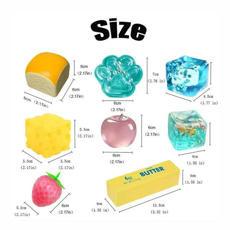 Squishy fun box packaging