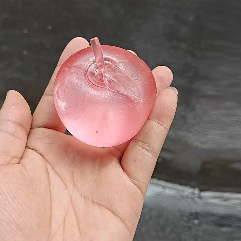 Assorted food-shaped squishy designs from the mystery box