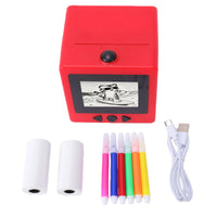 AI Voice Sticker Printer for Kids — Say It, Print It, Color It! 3