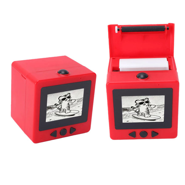 AI Voice Sticker Printer for Kids — Say It, Print It, Color It!