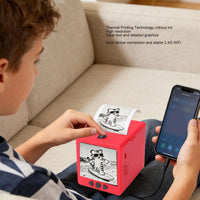 AI Voice Sticker Printer for Kids — Say It, Print It, Color It! 5