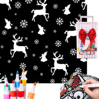 DIY Coloring Blanket With Markers 37