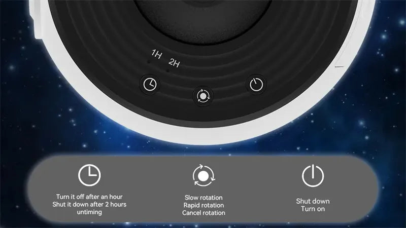 Nebula Galaxy Projector Night Light