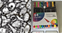 DIY Coloring Blanket With Markers 29