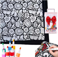 DIY Coloring Blanket With Markers 23