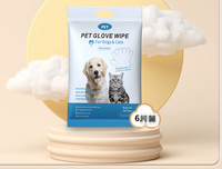 Pet Cleaning Gloves & Wipes 1