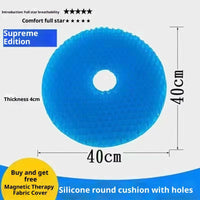 Honeycomb Gel Seat Cushion - Breathable Pressure-Relief Comfort Pad 14
