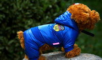 Cozy Puffer Dog Jacket — Windproof Down-Cotton Winter Coat 3