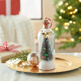 Record-a-Message Christmas Tree in a Bottle — Voice Recording Keepsake 1