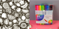 DIY Coloring Blanket With Markers 25