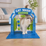 Cat Wash Self-Grooming Arch — Car Wash Style Brush Station for Cats 2